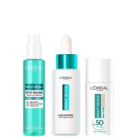 loreal paris bright reveal dark spot defender routine bundle