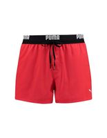 banador de natacion puma swim logo length swim s 1p hombre rojo