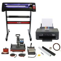 prensa termica 5 en 1 cortador vinilo led impresora e accesorios prensa calor