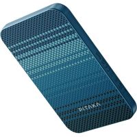 power bank pitaka fibra de aramida qi2 magsafe 5000 mah 20w azul