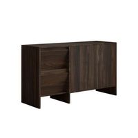 aparador de madera laris 130 - 130 x 44 x 82 cm - marron