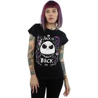 disney camiseta nightmare before christmas jack is back para mujer