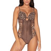luna splendida body super push-up body leopard splendida para mujer