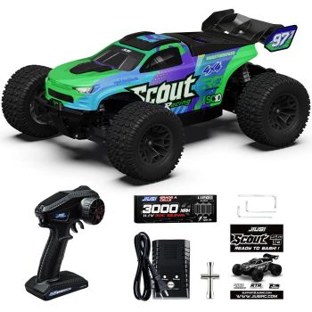 [EU Direct] JIUSI Scout SC10 RTR 1/10 2.4G 4WD 80km/h 3S Coche RC Brushless Off-Road Monster Truck Eje de Metal Ruedas d