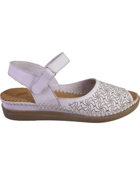 de TREINTAS L1017 SANDALIAS DE MUJER PIEL BLANCO