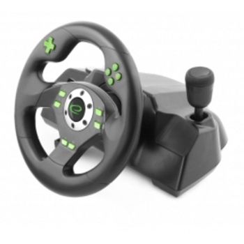 Volante Esperanza EGW101 Alámbrico USB 270° 12 botones PS3 PlayStation PC