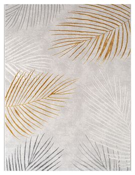 Alfombra Tiana amarillo 80x150 cm