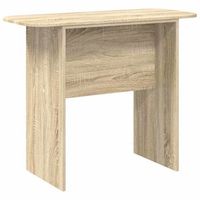 mesa consola roble sonoma 93 x 40 x 75 cm madera de ingenieria vidaxl