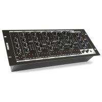 mezclador de audio power dynamics pdzm700 6 canales 4 zonas usb xlr eq 3 bandas
