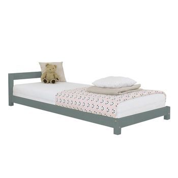 Cama Infantil Dreamy 90 X 160 Verde Salvia