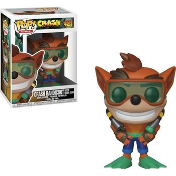 Estatuilla Funko Pop! Crash Bandicoot: Scuba Crash