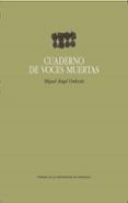 cuaderno de voces muertas