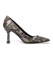 xti para mujer 14644501-serpiente zapatos 146445 taupe 37 5 a 8cm ninguno casual fiesta gris animal print