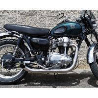 sistema de escape kawasaki w 650 mass hot rod 2-2