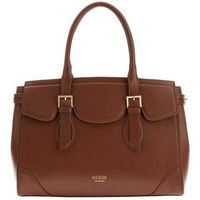 guess bandolera bolso bandouliere diana maxi satchel chocolate para mujer