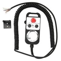 manivela electronica cnc interruptor emergencia 6 ejes