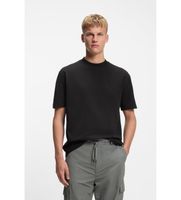 boss para hombre 50479928 camiseta oversize negro s casual algodon manga corta