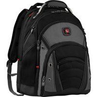 wenger swissgear synergy 16 laptop backpack - grey grey