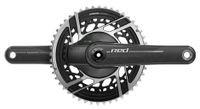 platos y bielas sram red axs e1 power meter 50 37t 12s carbono natural negro