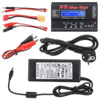 cargador y descargador de balance de bateria b6 v2 80w 6a dc 1-6s para baterias lipo y lihv