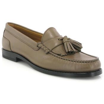 Atlanta Mocassin Mocasines Mocasines Sarah en piel con borla para mujer