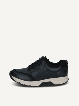 CAPRICE Sneaker, black, made of Leather, Size 36
