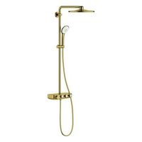 sistema de ducha con termostato incorporado grohe euphoria smartcontrol system 310 duo gold 26507gn0