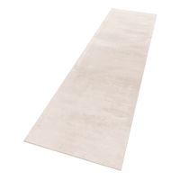 alfombra suave solina crema 80x300 cm