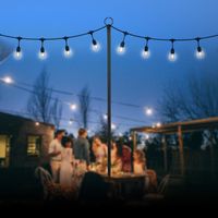 275m festoon poles twin pack