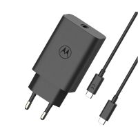 motorola turbopower 68 sjmc682 cargador de red electrica usb-c carga rapida 68w negro