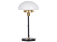 lampara de mesa  metal negro