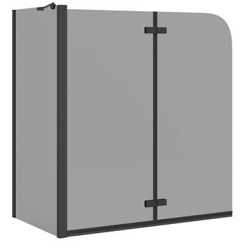 Enclosure De Ducha Negro 120 X 68 X 130 Cm Vidaxl