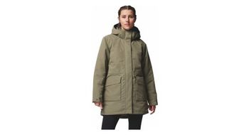 Parka impermeable con capucha columbia pulaski green  mujer