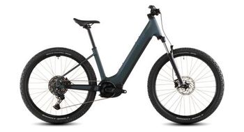Cube reaction hybrid one 600 easy entry mtb electrica rigida shimano 10s 600 wh bosch 100 nm 27 5   royal green 2026