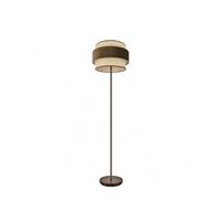pie de salon reyes 1xe27 marronnatural-marron 160x40x40cm