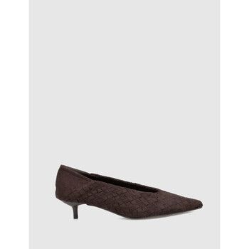 Kamome Trends Zapatos de tacón SALÓN VELA MARRÓN para mujer