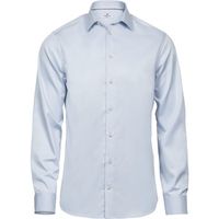 tee jays camisa manga larga luxury para hombre