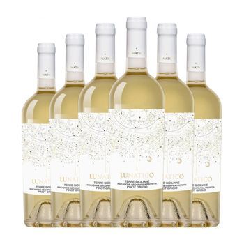 Fantini Vino Blanco Lunatico Terre 75 Cl 12% Vol. (pack De 6 Unidades)