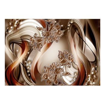 Papel Pintado 3d - Brown Symphony (200x140 Cm)