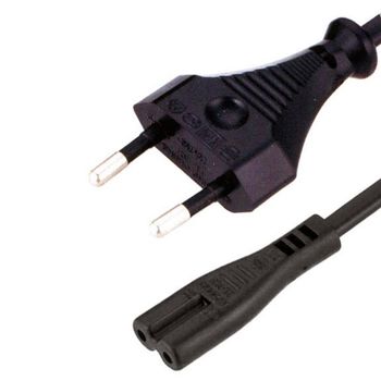 Cable de Alimentación Power Cord CEE 7/16 C7 1.8m