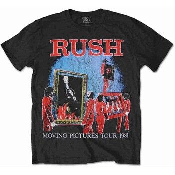 Rush Tops y Camisetas 1981 Tour para mujer