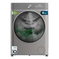 cecotec lavadora secadora 8-5kg bolero washdry 8590 inverter steel max 1400rpm 16 programas motor inverter plus