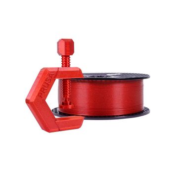 PETG Prusament Rojo Transparente (Carmine Red) 1,75 mm