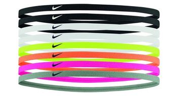 Cintas para la cabeza nike skinny mini  8 piezas  multicolor