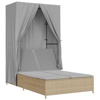 197x104x193 cm ratan - beige