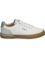zapatillas pepe jeans pls300015-615 blancas para mujer 36