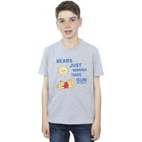 disney tops y camisetas bears just wanna have sun para nino