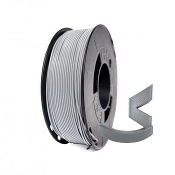 Winkle Bobina de Filamento PLA HD 1.75mm 1Kg Gris Ceniza