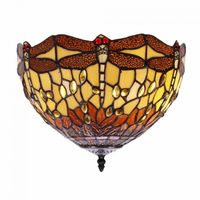 plafon de techo tiffany belle amber