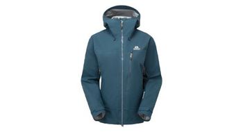 Mountain equipment chaqueta impermeable makalu azul mujer